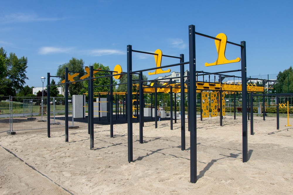 Tor Ninja Płock – budowa pierwszego toru Ninja na Podolszycach Północnych przy Centrum Sportów Ekstremalnych