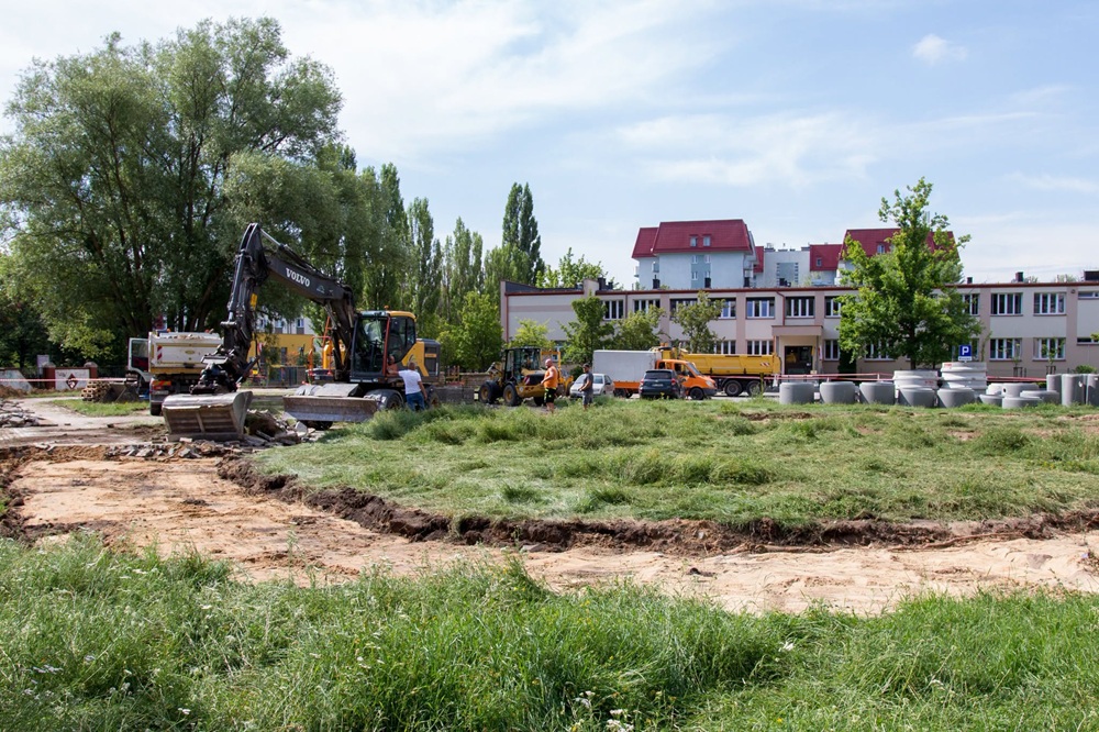 Przebudowa ulic Łączniczek, Walecznych i Kleeberga w Płocku na osiedlu Podolszyce Północ